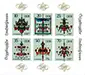 Briefmarkenblock Erzgebirgische Leuchterspinnen, postfrisch